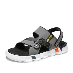 2022 Xia Xia's New Trendy Fashion Men's Sandals Lightweight And Breathable Beach Shoes Men's Outdoor Two Cold Drag Men