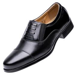 Three Joint Leather Shoes School Patent Leather Shoes Male Business Dress Shoes Casual Shoes Often Take The Spring And Autumn