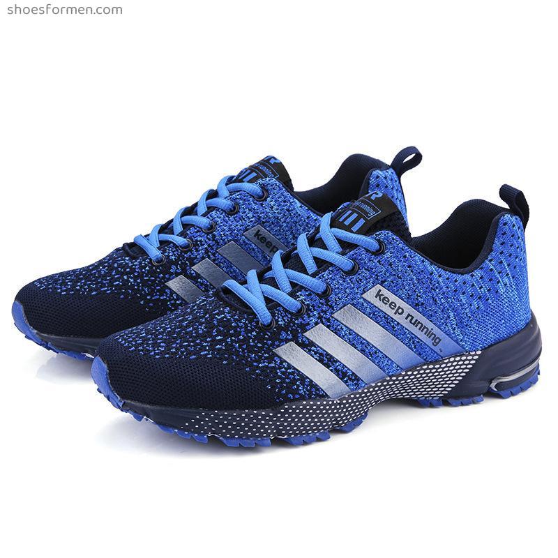 2020 new foreign trade large size men's sports shoes casual maratone shoes couple tide shoes summer breathable running shoes