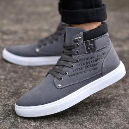 2021 Autumn And Winter New Korean Version Of Men's Shoes High-top Shoes Retro Casual Lane With Men's Trend Martin Boots Wholesale