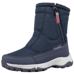 2021 Winter Northeast Thick Couple Snow Boots Plus Velvet Warm Anti-skid Waterproof Men Ladies Short Tube Large Cotton Shoes