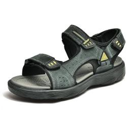 2022 Men's Outdoor Sports Leisure Shoes Summer New Breath Phakin PU Sandals Casual Beach Men's Sandals