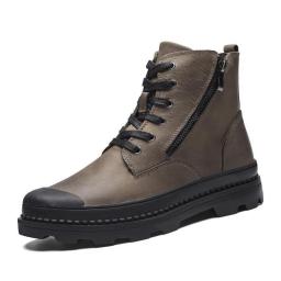 2022 Men's head layer new large -scale big -size Baotou Martin boots personalized high -top casual shoes men's shoes