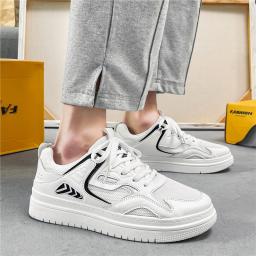 2022 Spring New Simpling Shoes College Wind Wind White White Shoes Tide Sports and casual men's shoes
