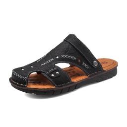 2022 Summer Men's Outdoor Casual Beach Shoes Retro Permanent Pacific Male Sandals Trend Korean New Mandarin