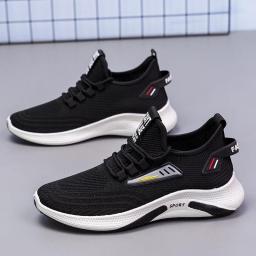 2022 Summer New Men's Shoes Casual Korean Version Of Breathable Sports Running Shoe Mesh