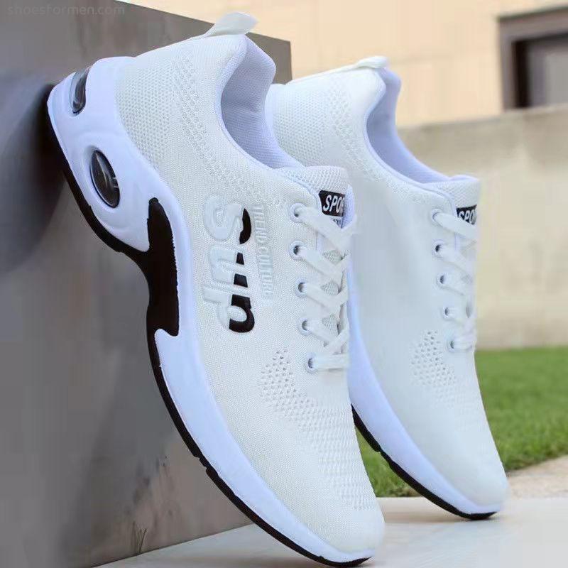 2022 Summer new men's sports shoes fashion casual shoes breathable mesh trend student sports shoes