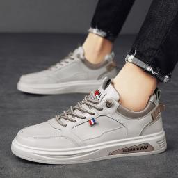 2022 Summer new street wear low -top color panel shoes Korean version of the college style white shoes casual sports men's shoes