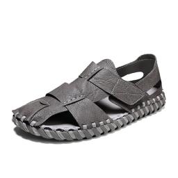 2022 new men's casual sandals super fiber Korean version of outdoor sea beach sandals trend and breathable men's sandals