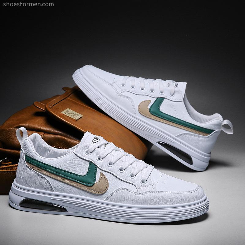 2022 new small white shoes low -top casual Korean college windboard shoes simple everyday versic spring and summer men's shoes