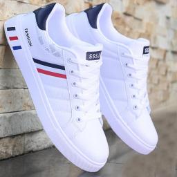 2022 Spring New Casual Shoes Men's Shoes Trend Breathable White Shoes Men's Sports Shoes Low-handed Shoes Shoes