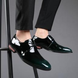 2022 Spring New Large Size Korean Version Of The British Wind Shoes Business Dress Casual Men's Shoes