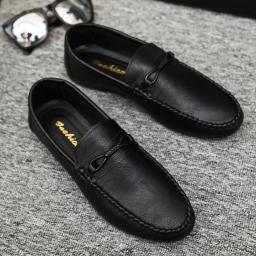 Bean shoes men's spring and summer new lazy shoes British casual sleeve feet men's shoes soft bottom breathable Korean version