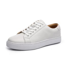 British leather thick bottom trend Korean version of casual head leather handmade rubber men's shoes sports small white shoes men
