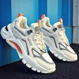 Casual Shoes Fashion Tide Shoes 2022 New Korean Version Of The Wild Travel Shoes Comfortable Men's Running Shoes Wholesale