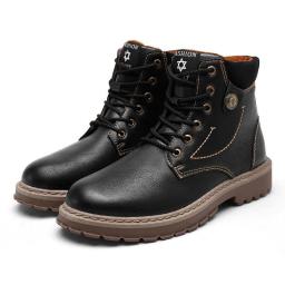 Football Society Foreign Trade New Martin Boots Men's Gao Help British Skull Boots Casual Shoes Tooling Men's Shoes Trend Batch