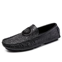 Hair Dou Doudou Shoes Male European and American Piece Carneford Shoes Soft Sole Male Lazy Leisure Driving Shoes Male