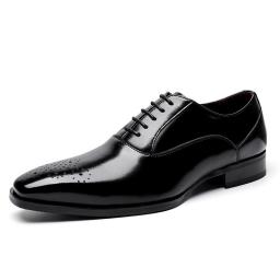 Japanese Cross-border Men's Shoes Men's Leather Business Shoes Are Equipped With Men's Shoes Leather Gentleman Men's Shoes
