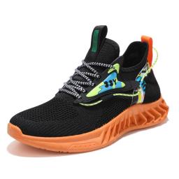 Large size men's shoes 2022 new summer net cloth breathable sports shoes youth casual shoes