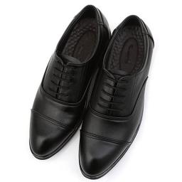 Leather breathable men's shoes business dress three joint leather shoes male men's casual shoes