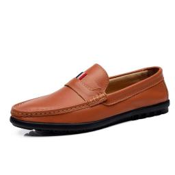 Leather sandals holes, men's sandals sandals, sandals, Bao Toutou Beach Shoes Beats and Bean Shoes