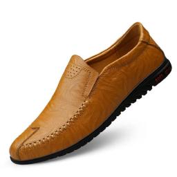 Leather shoes male middle and elderly Leather big size leather shoes men's SHOES British men's casual leather shoes menss