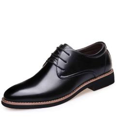 Leather shoes men's summer hollow sandals casual ventilation men's shoes business formal dress men's casual shoes