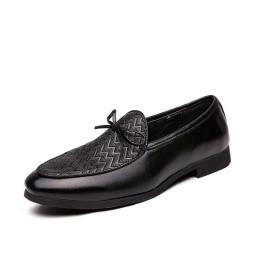 Liu Su Yuefu Shoes Male Lazy Fashion Ins Little Leather Shoes Male Piece Master Shoes Shoes Men's New