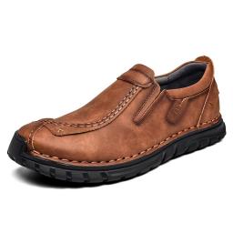 Low -gang flat -bottomed lazy shoes male kicking casual shoes men's Carford shoes men's pounding large size
