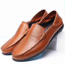 Men's Dou Doudou Shoes Leather Business Casual Shoes Skin Skin Sweet Shoes Cow Skilled Male Shoes