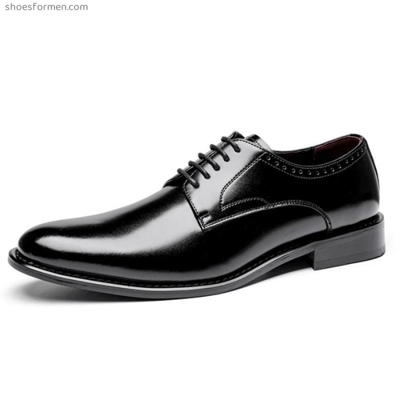 Men's Dress Shoes Leather Casual Breathable Business Oxford Shoes