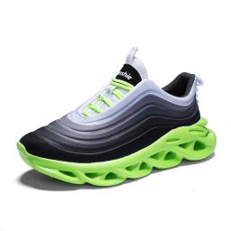Men's Shoes 2022 New Summer Flying Weaving Shoe Breatded Sports Shoes Soft Waves Men Student casual shoes