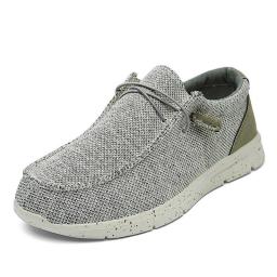 Men's fly-free breathable music shoes trend spring summer one foot casual canvas shoes