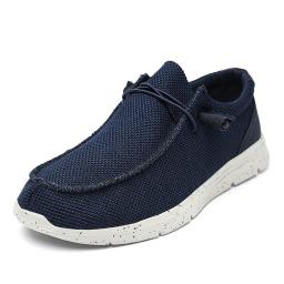 Men's Fly-free Breathable Music Shoes Trend Spring Summer One Foot Casual Canvas Shoes