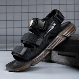 Men's sandals 2022 summer new Korean version of the trend beach shoes men's soft bottom comfortable casual sandals