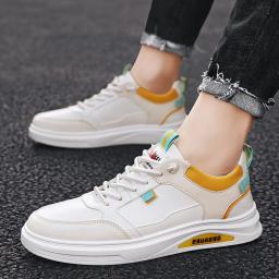 Men's shoes 2022 Spring new casual white shoes Student Korean trend skate shoes men's sneakers low help