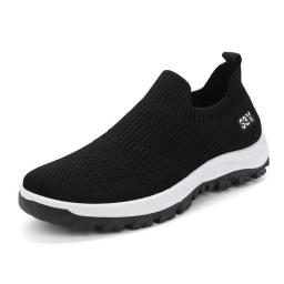 Men's shoes 2022 spring new breathable flying shoes one foot kick casual shoes fashion men's sports shoes