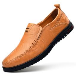 Men's shoes men's British casual leather shoes driving shoes bean bean shoes lazy shoes