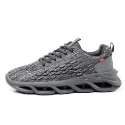 Men's shoes new spring men's fish scales versatile young young students leisure sports running shoes