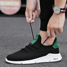 Men's Shoes Summer Net Shoes Men's Breathable Sneakers Men And Korean Version Of The Trend Casual Shoes Male Running Shoes