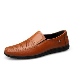 New Doudou Shoes Men's Business Casual Set Fit Men's Skin Men's Shoes Comfortable Drive British Love Shoes Male