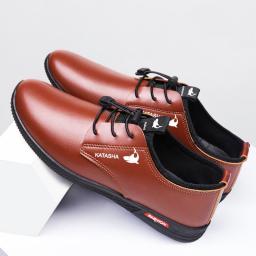 New autumn and winter men's shoes business leather shoes men's heroes men's casual shoes leather shoes
