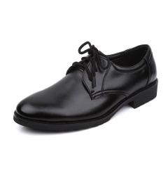New business worker shoes men's leather casual system with moral shoes