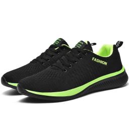 New Casual Men's Shoes Autumn And Winter New Flying Weaving Running Men's Shoes Men's Sports Shoes Teen Hundred Couple Single Shoes