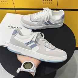 New lows in spring and summer gang Korean sneakers casual daily street sneakers fashion minimalist canvas men's shoes