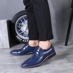 New Spring Men's Fashion Korean Version Of The English Shoes Business Men's Shoes Casual Trend Fashion Single Shoes