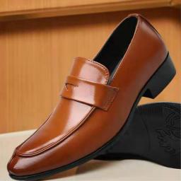 New Spring Men's Shoes Men's Shoes Ace Set Foot English Business Casual Single Shoes