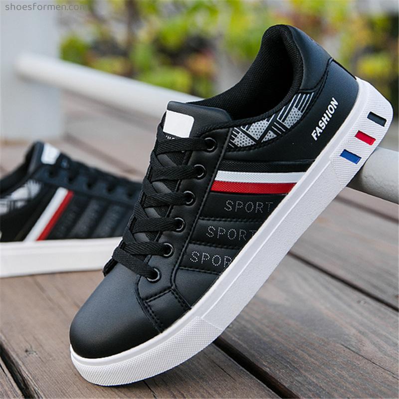 New spring men's shoes sports casual shoes men's tide shoes trend white shoes Korean air -breathable board shoes