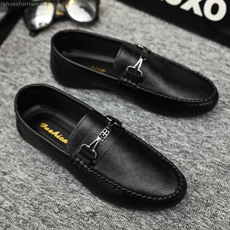 New summer lazy shoes male driving peas tide shoes hundred men's casual shoes Korean shoes men