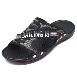 Sandals Men 2022 new Korean slippers summer breathable sandals and slippers men's casual young words toward men's sandals